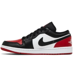 Air Jordan 1 Low 'Bred Toe 2.0'