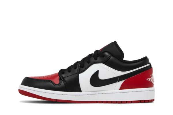 Air Jordan 1 Low 'Bred Toe 2.0'