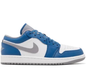 Air Jordan 1 Low 'True Blue Cement'