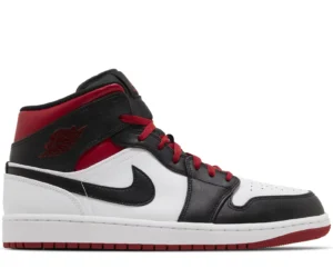 Air Jordan 1 Mid 'Gym Red Black Toe'