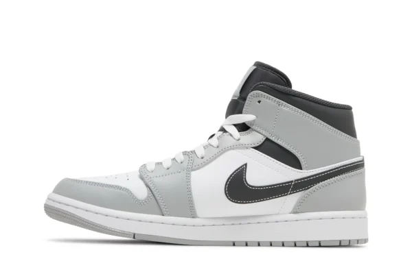 Air Jordan 1 Mid 'Light Smoke Grey'