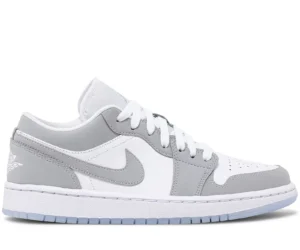 Wmns Air Jordan 1 Low 'White Wolf Grey'