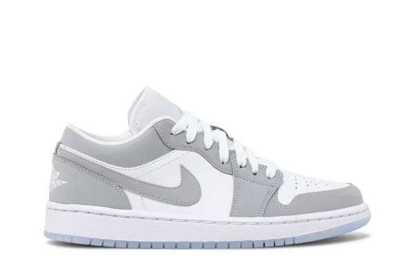 Wmns Air Jordan 1 Low 'White Wolf Grey'