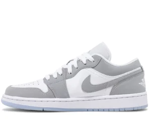 Wmns Air Jordan 1 Low 'White Wolf Grey'