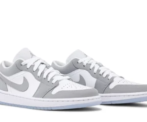 Wmns Air Jordan 1 Low 'White Wolf Grey'