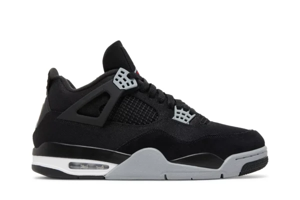 Air Jordan 4 Retro SE 'Black Canvas'