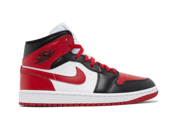 Wmns Air Jordan 1 Mid 'Alternate Bred Toe'