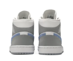 Wmns Air Jordan 1 Mid 'Wolf Grey Aluminum'