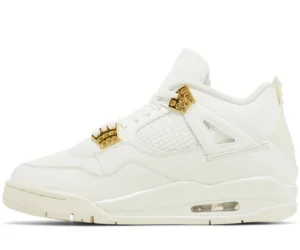 Wmns Air Jordan 4 Retro 'Metallic Gold'