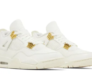 Wmns Air Jordan 4 Retro 'Metallic Gold'